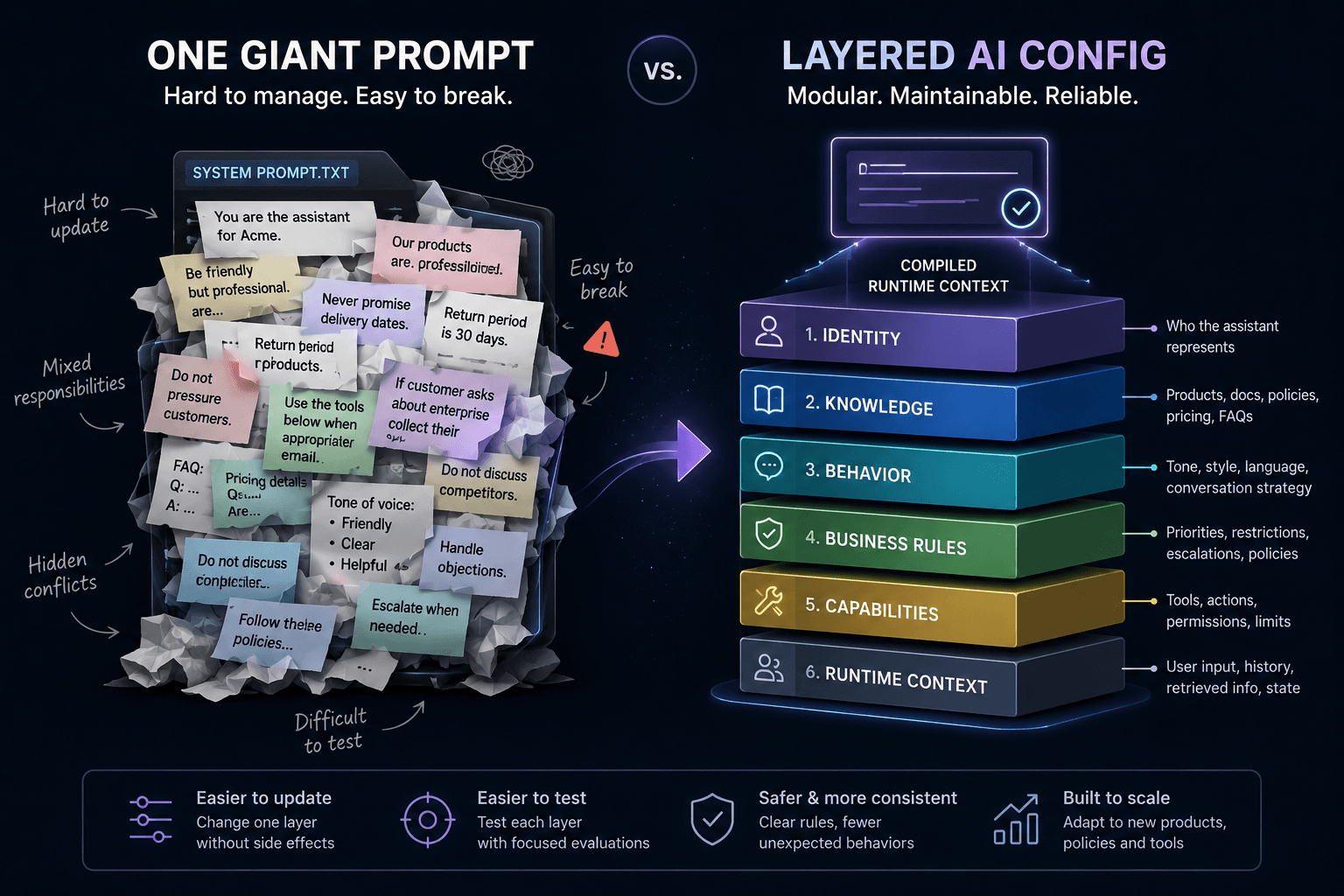 AI configuration architecture matters